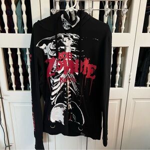 KILLSTAR x Rob Zombie Creeper Bondage Hoodie (Size Medium)